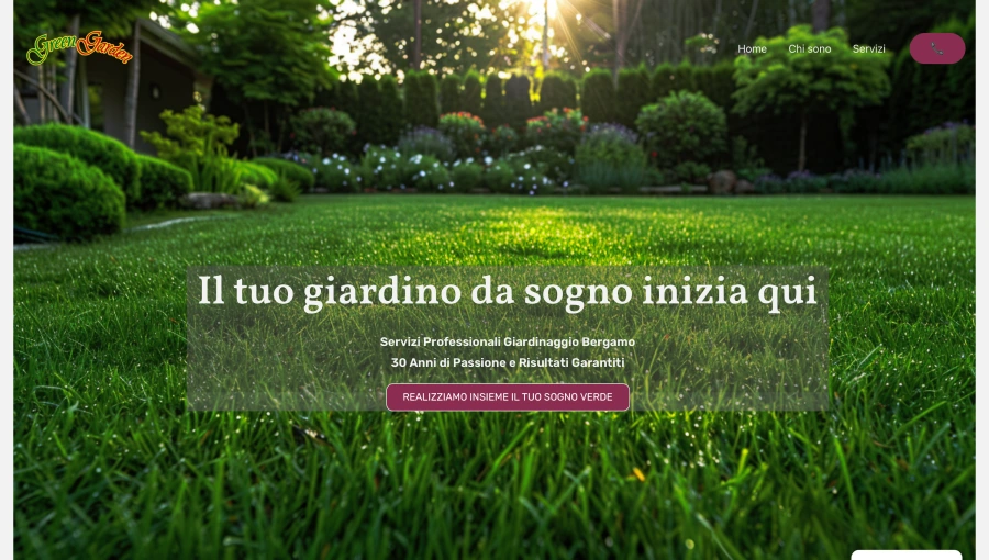 Home sito web giardinaggio bergamo alice perico
